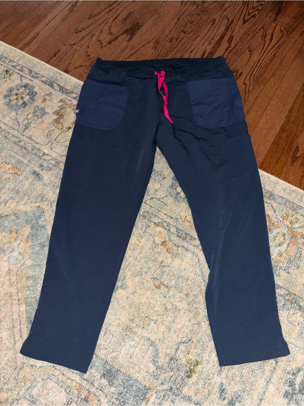 Women’s dark gray FIGS scrub pants